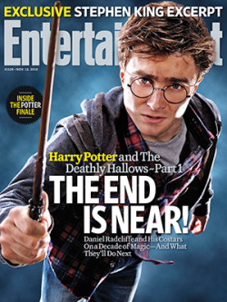 younopoo:  Click through for link: Harry Potter featured in this week’s Entertainment Weekly. 