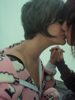 limitlessdebauchery:  lesbians are so fucking cute girlcrushing:  This was me and my ex at Brighton Pride, 2010.  I just think its a really cute pictureee… :) Submitted by twosugarspleasee aw!  so beautiful and sexy and just ungh!  