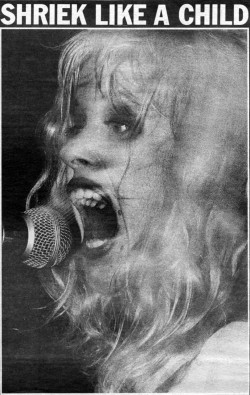 ohitsthe90s: Kat Bjelland, NME, 1992. Photo: Ed Sirrs 
