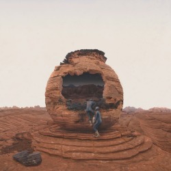 Mars: Adrift on the Hourglass Sea, an amazing photography series P.S. I wonder if Ray Bradbury has seen this.