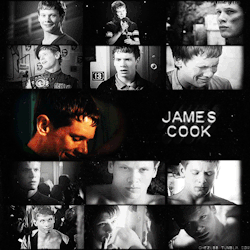 chezlbb:  TOP 5 MALE TV CHARACTERS (in no particular order) - James Cook 