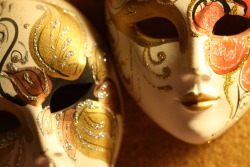 golsett:  Little masks I bought in Venice. 