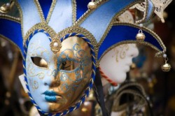 masksandmasquerades:  Italy Venice Carnival masks close up 