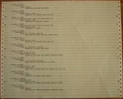 This is a computer generated poem called House of Dust by Alison Knowles in 1967.  It&rsquo;s gorgeous.  Take the time to read it and imagine every scenario.  Vividly. http://en.wikipedia.org/wiki/Alison_Knowles