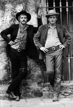 fuckyeahspaff:  Paul Newman and Robert Redford, Butch Cassidy and the Sundance Kid, 1969. 