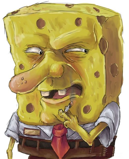 Ugly spongebob