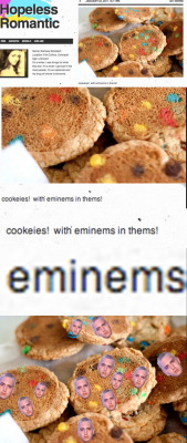 traceykhuc:  loveamongtheroses:  Just gonna stand there and watch them bake, but that’s alright because I love the way they taste. I guess that’s why they call them Eminem wrappers.  OMG. I’M DYING. I JUST BURST OUT LAUGHING. LOLOL. 