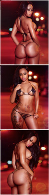 sheissobad:  Blac Chyna in the new issue of Straight Stuntin! 