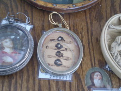 Saint relics for sale in the Mexican town of Tlaquepaque.