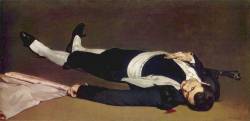 loverofbeauty:  Dead bullfighter – Édouard Manet, c. 1864–65 
