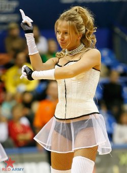 Russian cheerleaders don&rsquo;t have enough money to buy skirts. Russians don&rsquo;t really care to change the situation.