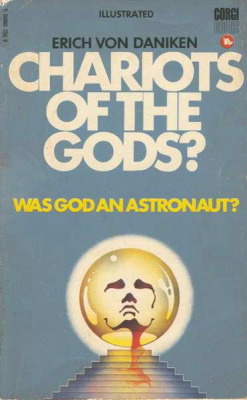 chologoth:  I need this book in my life. The idea of E.T.’s being disguised as Gods to early human beings is rather interesting. 