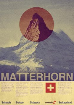 Design a Vintage Style Swissair Travel Poster In Photoshop  An awesome Photoshop tut by my friend, Nikola Lazarević 