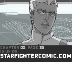 Starfighter Chapter 02: Page 35 is up! http://www.starfightercomic.com/ 