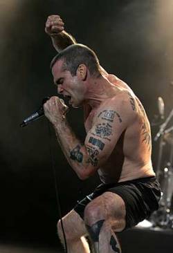 dailyurbanlegend: Each year, Glenn Danzig gives Henry Rollins a pair of workout shorts and a hickey for each year of his life. Today, Henry can expect to receive 50 hickeys.  ]]>