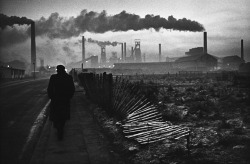 Early morning, West Hartlepool photo by Don McCullin, 1963