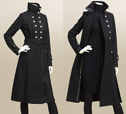 6000000percentdone:  cat-womans-whip:  want  I would kill a man for this coat, then kill twenty men in this coat. 