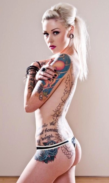 Sexy tattoo designs for women on back