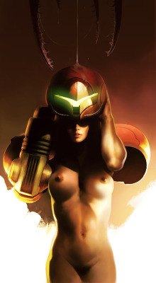 Metroid by ~bumhand
