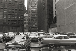 Parking Lot photo by Frank Paulin, 1955