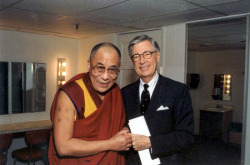 kichik:  theawesomechibiprussia:  himapapaftw:  razzledazzy:  yvetteluu:  Mister Rogers and the Dalai Lama 15 Reasons Mister Rogers Was the Best Neighbor Ever  1. Even Koko the Gorilla Loved Him Most people have heard of Koko, the Stanford-educated