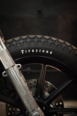 thehookie:  I got new tires! The lovely Firestone ANS. 