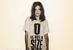 mreames:  crystalchain:  I love Sophia Bush, I really do, but I find this picture so fucking offensive that I can’t even. There are people out there who just are so thin and people who just can’t help it. Some people are size 0 and would give about