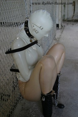 bbstat:  Locked down and controlled, waiting for her owner to return, the slave cunt was helpless and trapped in with nothing but her bondage, her imagination, and an inflated dildo to keep her company until whenever he decided to pick up where he left