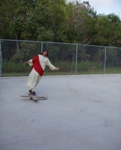 cokeflow:  He skated for your sins 