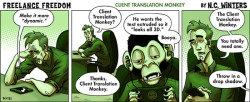 Freelance Freedom #201: Client Translation Monkey
