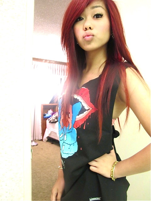 Asian redhead babes