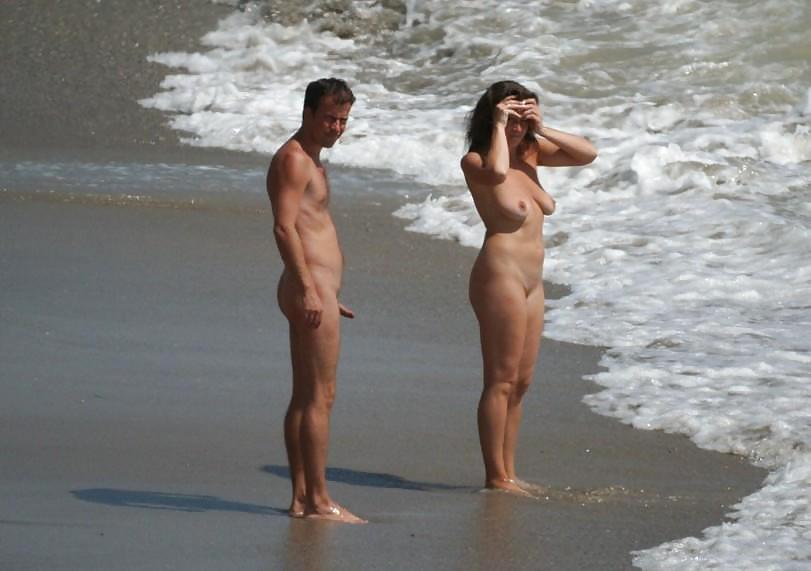 Amazing voyeur beach sex