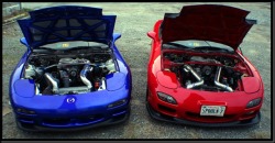 fuckyeahcargasm:  Boosted! Featuring: Mazda RX-7 FD3S 