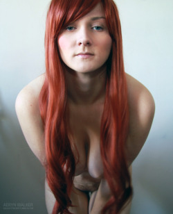 naughtynerdy:  Redhead: A self portrait with my new DSLR :D
