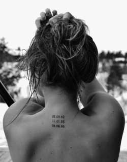 manipulating-minds:  All the dates of when she beat cancer. I will never not reblog this. I know. This is perfect. This is strength :) 