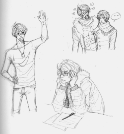 vidot:  Oh yes, have some Alfred sketches because I never pay attention in Art history classes. That one at the bottom right was a gpoy.  OH MY GOD, I JUST WANT TO TOUCH YOUR ART ALL OVER Why are you so bloody amazing &lt;333