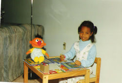 So everyone is posting baby photos of themselves? c: Alright, here&rsquo;s me! Always drawing/coloring XD