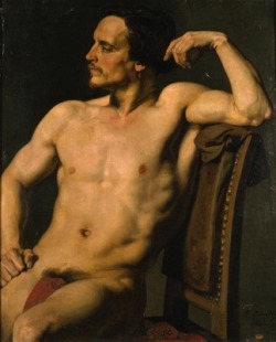 msbehavoyeur:  male torso - Paul Baudry 1848 via 