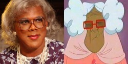 kushkrazy:  I was watching Madea the other day and thought she looked like Sugar Mama from The Proud Family 