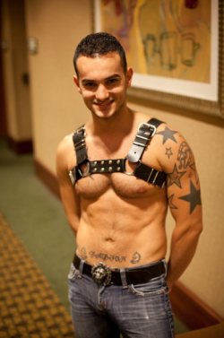 Leather pup at IML 2011