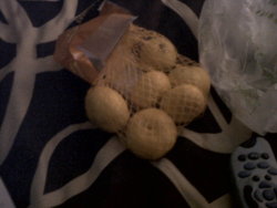 Sat eating a bag of satsumas :) least its healthy LOL