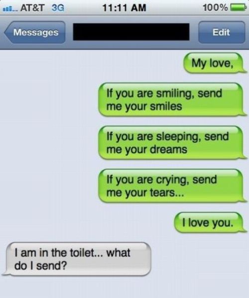 Funny texts to send to your crush