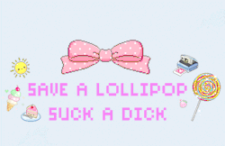 moppieworld:  littlevirginmermaid:  Lately I have been craving to much lollipops, I need another thing to suck on :3 *singing voice* Ohhh Dadddy ^.^  *nods, sighs ‘n reaches for yet another chupa* 