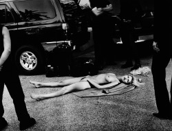 #2 photo by Helmut Newton; Cyberwomen series, London: Eyestorm, 2000