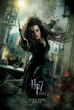 suicideblonde:  Bellatrix Lestrange - Harry Potter and the Deathly Hallows: Part 2 