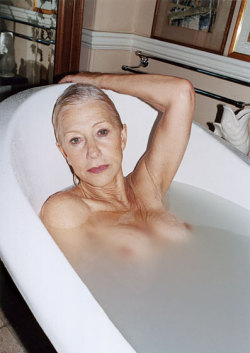 pussylequeer:  Helen Mirren photographed by Juergen Teller 