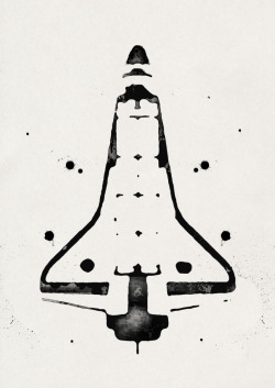 ianbrooks:  Rorschach Shuttle by Timo Meyer What do you see? Artist: flickr / twitter / website 