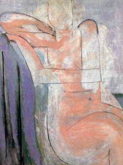 laflaneuse8:  Henri Matisse, Seated Pink Nude, 1935 