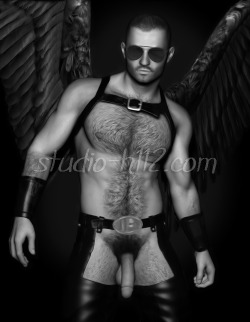 “Angel of Leather 2” Digital image, 2011, Mark Reed http://www.studio-h112.com/aol2.shtml