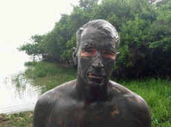 Anderson Cooper: all muddy and wet&hellip;.